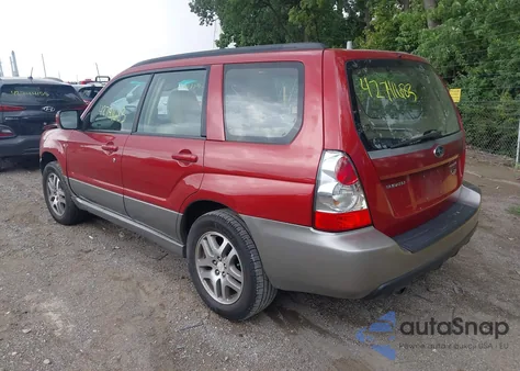 2006 Subaru Forester 2.5X L.l. Bean Edition from USA, damaged, VIN JF1SG67606H758387